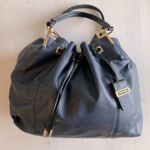 Large Navy Purse